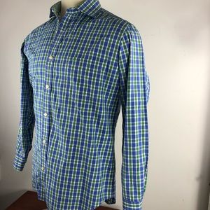 TAILORBYRD Men's Plaid Long Sleeve Shirt  Sz Large